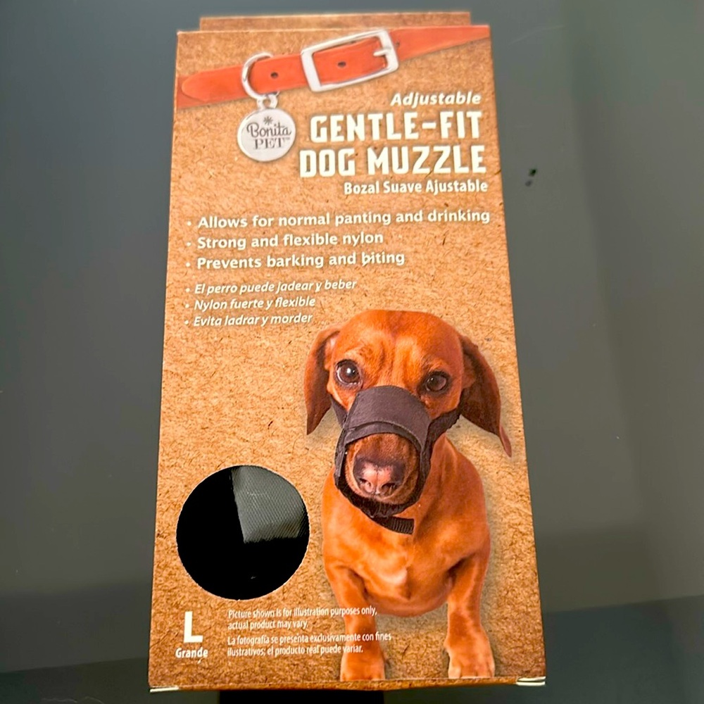 Gentle Fit Dog Muzzle